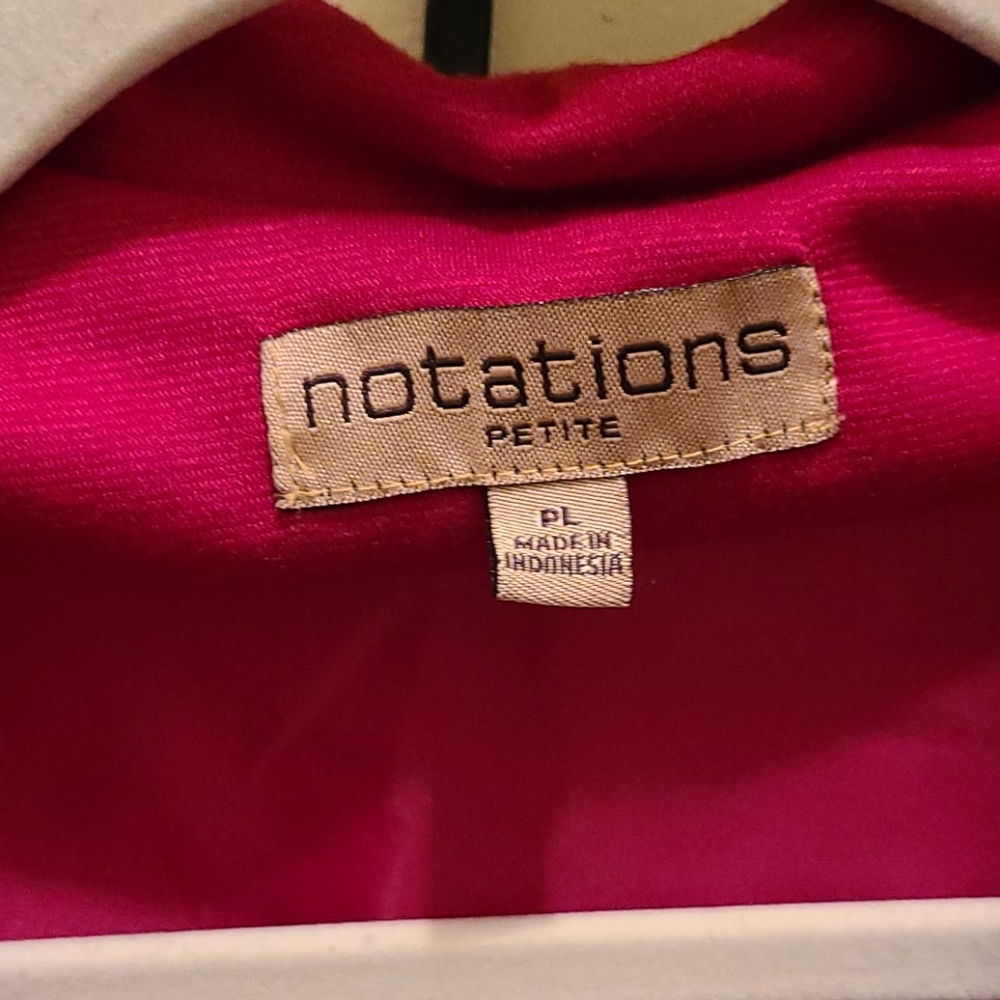 Notations Cropped Petite Jacket - image 3